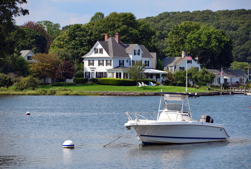 Connecticut waterfront home