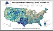 Uninsured Rate Fell in Most Counties in 2016: Census Bureau