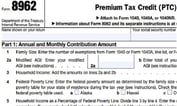 Taxpayer Reports of ACA Premium Tax Credit Subsidy Help Fall 9%