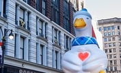 Wind Threatens Aflac Duck's New York Parade Appearance