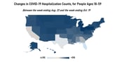 5 Worst States for Working-Age People's COVID-19 Hospitalizations