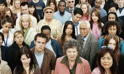 A serious crowd (Credit: Thinkstock)
