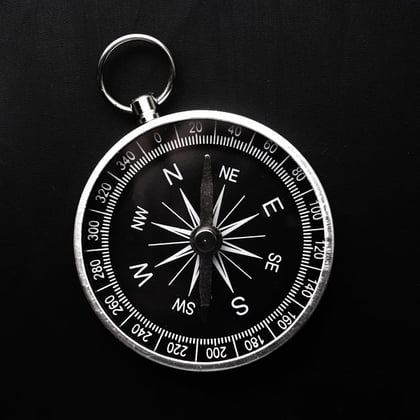 A compass. (Photo: Gunnar Pippel)