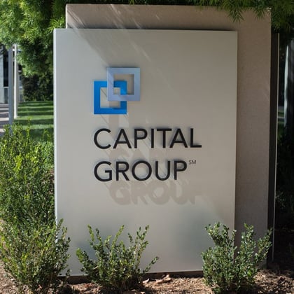 The Capital Group sign