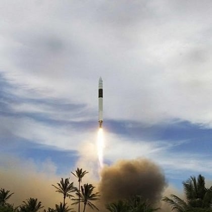 A rocket going up. (Photo: NASA)