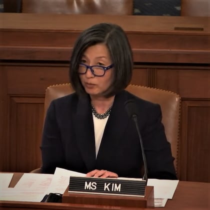 Grace Kim, deputy commissioner for operations at the Social Security Administration. (Photo: House Ways and Means Committee)