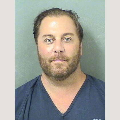 Morgan Stanley financial advisor Gary Guglielmo was arrested on Aug. 4, 2022, for stalking an ex-girlfriend in Palm Beach, Florida.. Photo courtesy of the Palm Beach County Sheriff's Office