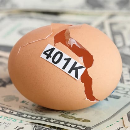 cracked 401k egg