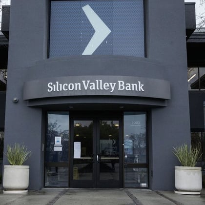 Silicon Valley Bank headquarters in Santa Clara, California