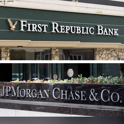 First Republic and JP Morgan Signs