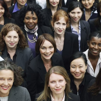 Diverse businesswomen