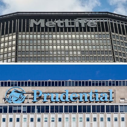 MetLife and Prudential's headquarters