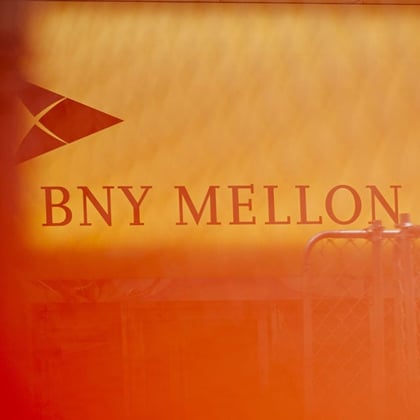 A BNY Mellon office building in New York