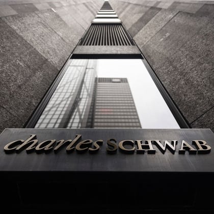 A Charles Schwab location in New York.