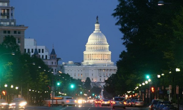 photo by iStock of Washington at night